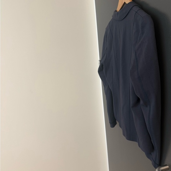 Luisa CERANO sz. 8 NWOT Women's cotton classic Navy Blazer - Picture 11 of 15